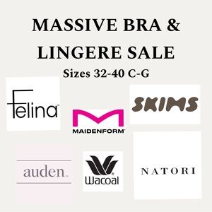Massive bra sale